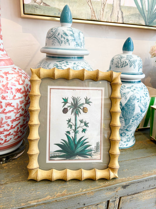 Colonial Bamboo Photo Frame