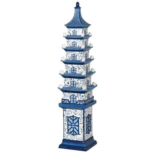 Giant Chinoiserie Tulip Pagoda