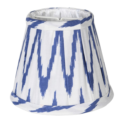 Blue Ikat Mini Shade