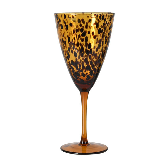 Leopard Print Wine Glass (Set of 4)
