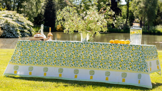 Amalfi Lemon Tree Tablecloth