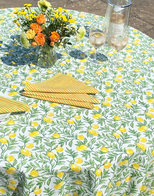 Amalfi Lemon Tree Tablecloth