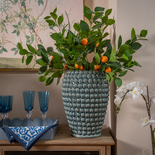 Large Thyme Bobbled Vase