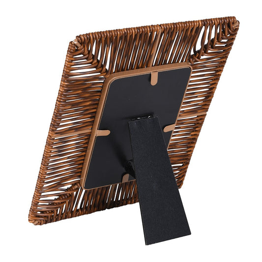 Rattan Style Photo Frame