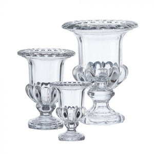 Small Neoclassical Glass Urn