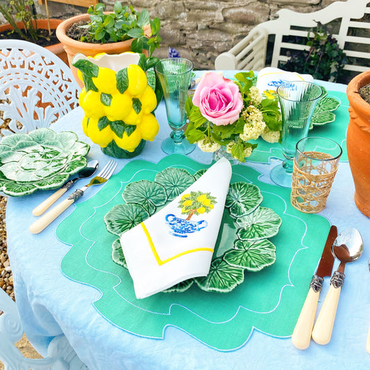 Lemon Tree Dinner Napkin