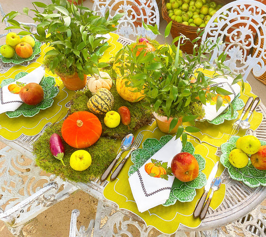 Pumpkin Patch Dinner Napkin