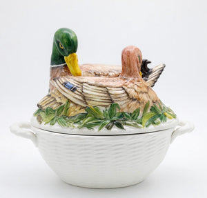 Duck Tureen with Lid