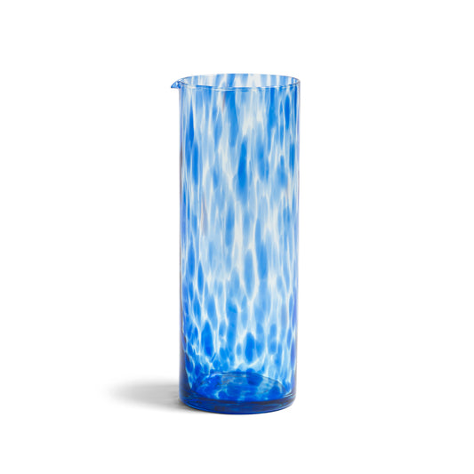 Blue Tortoise Glass Caraf