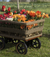 Kingham Wicker Basket Garden Wagon