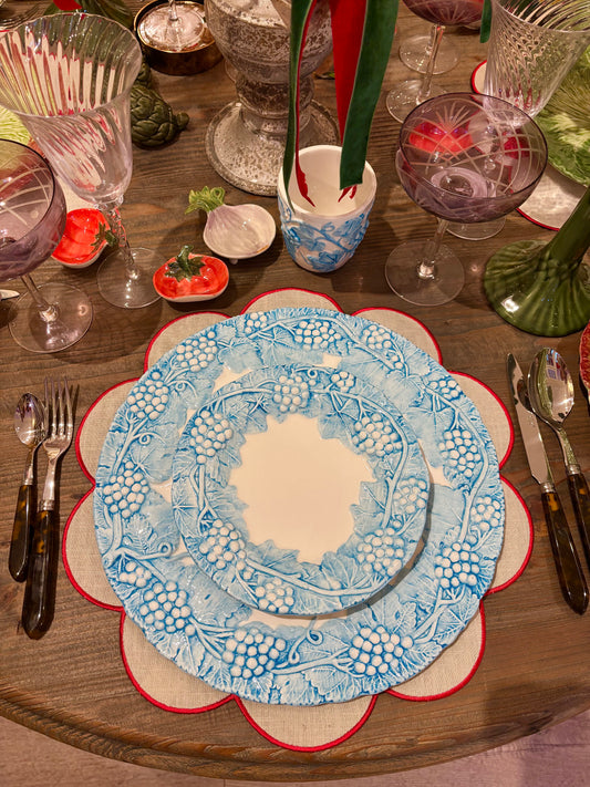 Blue Dolce Vita Grape Side Plate