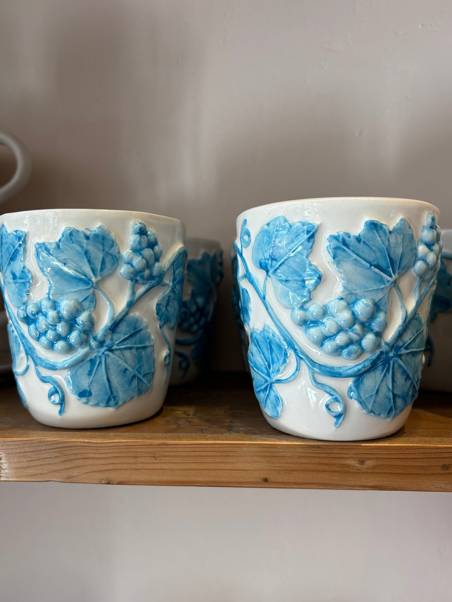 Toscana Blue Grapevine Cup