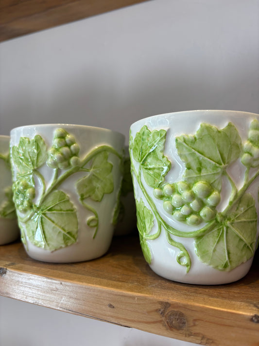 Toscana Green Grapevine Cup