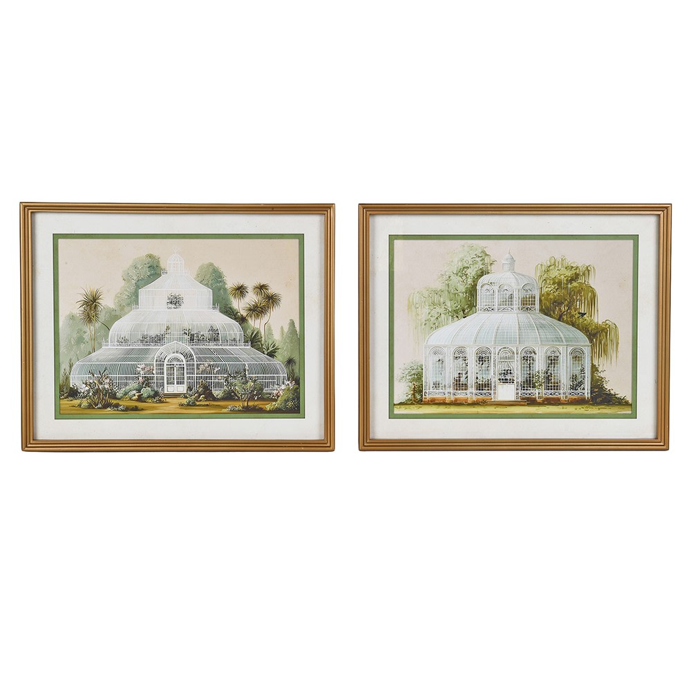 Botanical Conservatory Pictures (Set of 2)