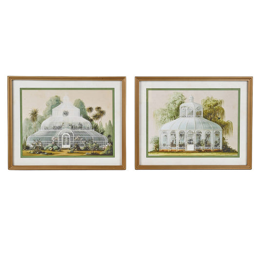 Botanical Conservatory Pictures (Set of 2)
