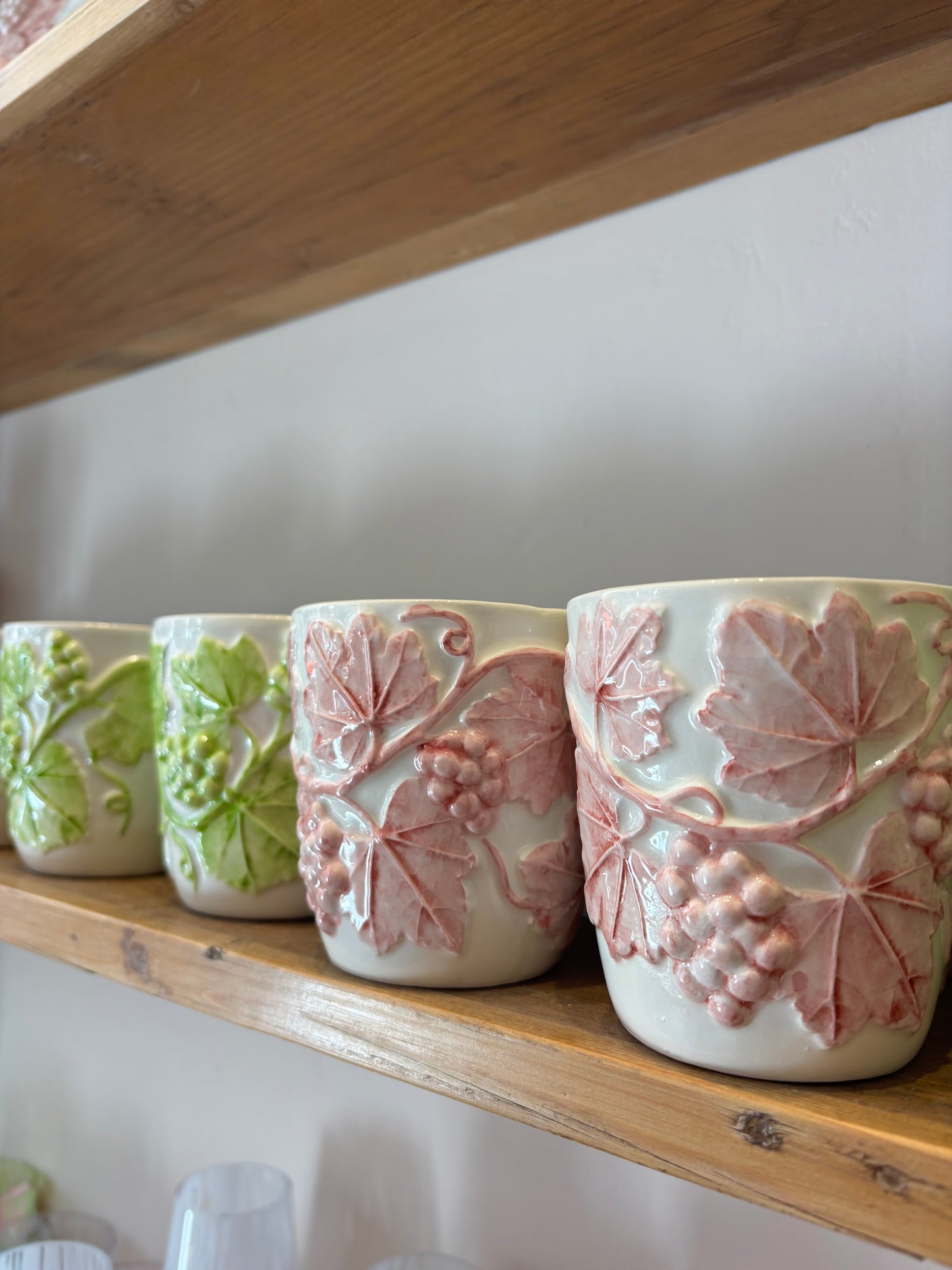 Toscana Pink Grapevine Cup