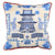 Chinoiserie Temple Cushion Cover