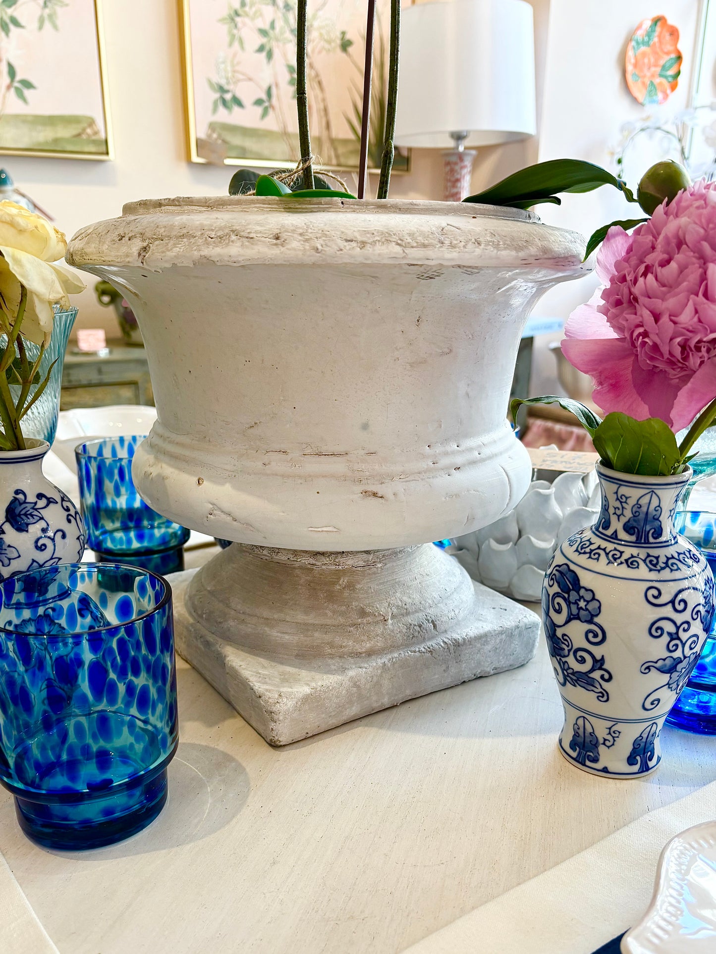 Urn Footed Planter