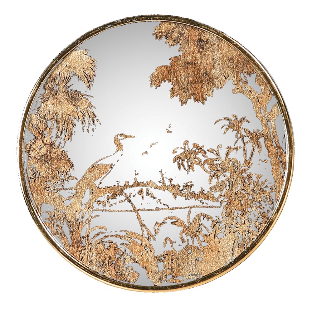 Antiqued Mirrored Coasters (Set Of 4)