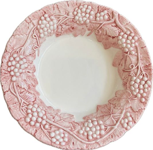 Toscana Pink Grapevine Soup Bowl