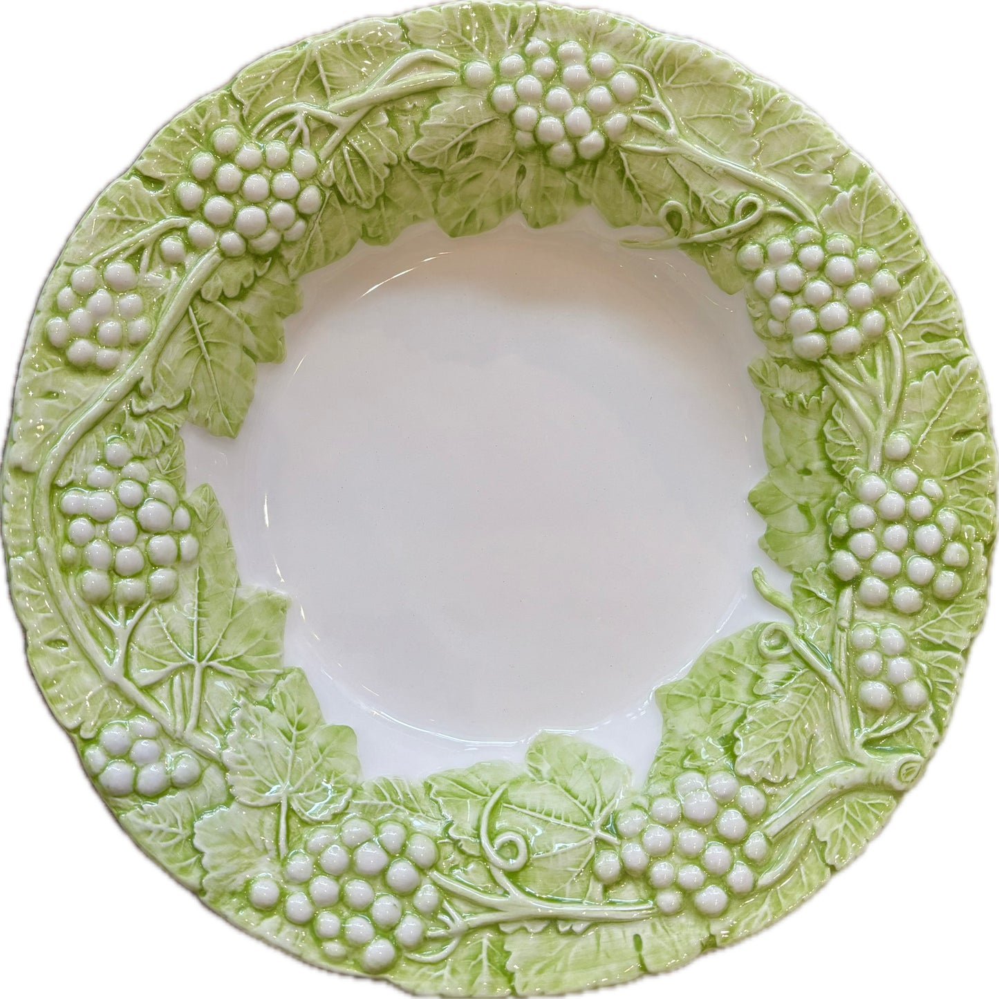 Toscana Green Grapevine Soup Bowl