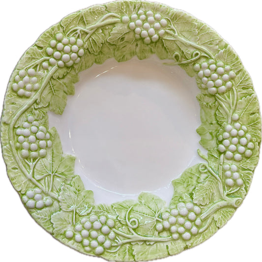 Toscana Green Grapevine Soup Bowl