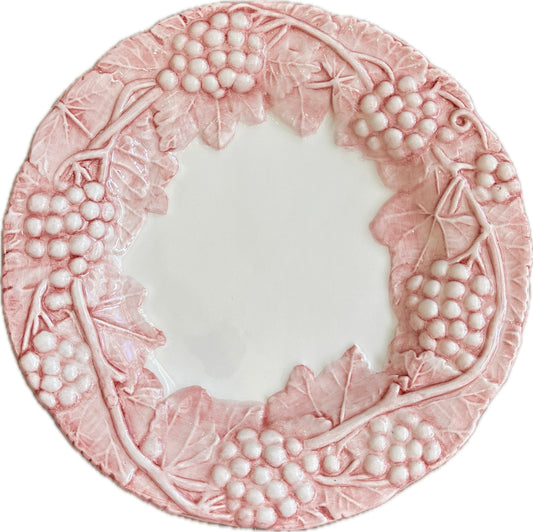 Toscana Pink Grapevine Side Plate