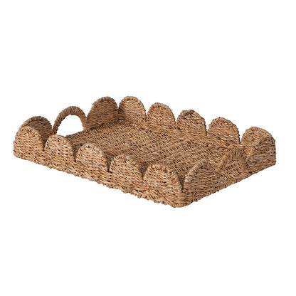 Scalloped Seagrass Tray