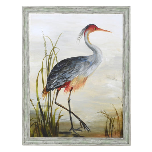 Grand Heron Framed Print