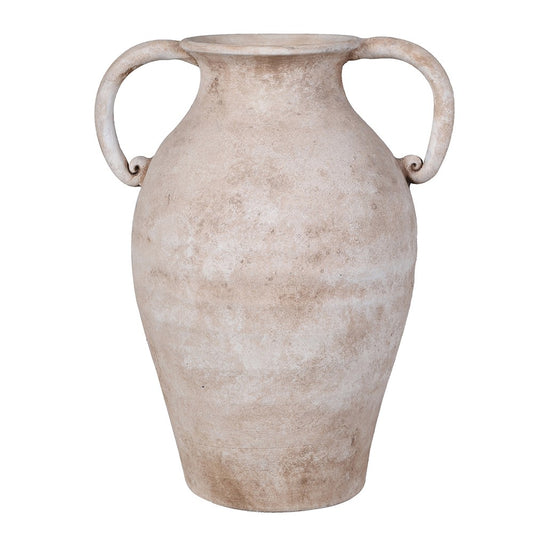 Greek Handled Terracotta Vase