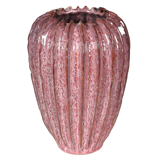 Rhubarb Handmade Ceramic Vase