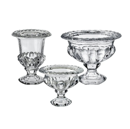 Medium French Glass Urn