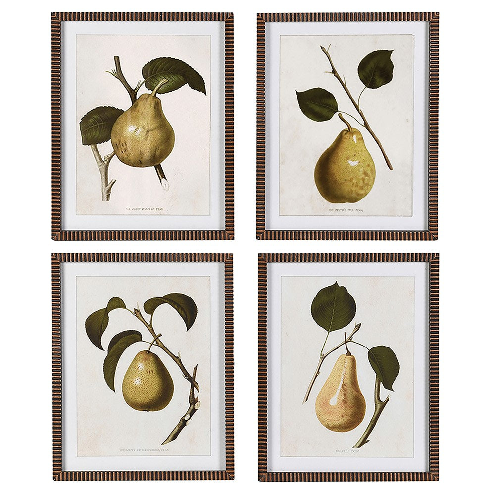 Pear Pictures (set of 4)