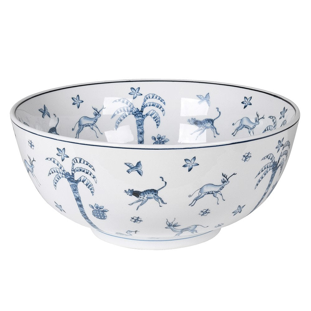 Blue & White Eden Large Bowl