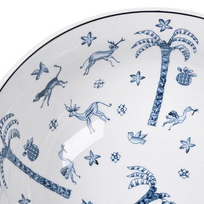 Blue & White Eden Large Bowl