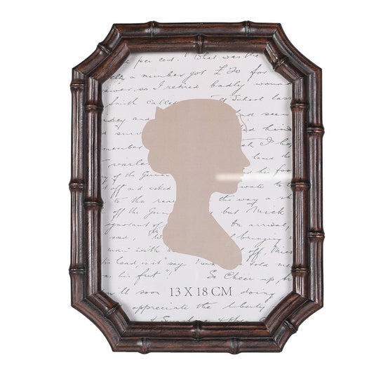 Bamboo Barber Photo Frame