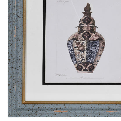 Framed Lidded Jar Pictures (Set of 2)