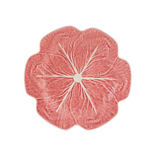 Pink Cabbage Leaf Dinner Plate