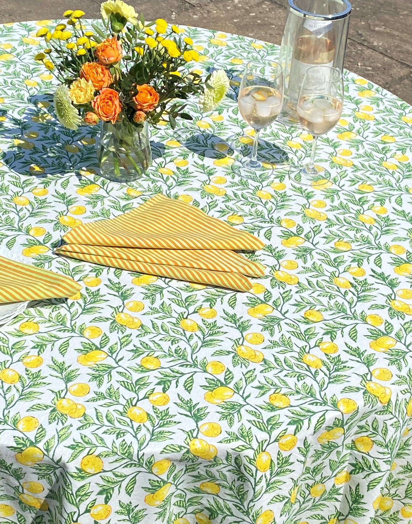 Amalfi Lemon Tree Tablecloth