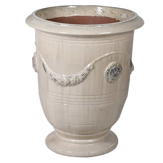 Cream French Anduze Style Planter