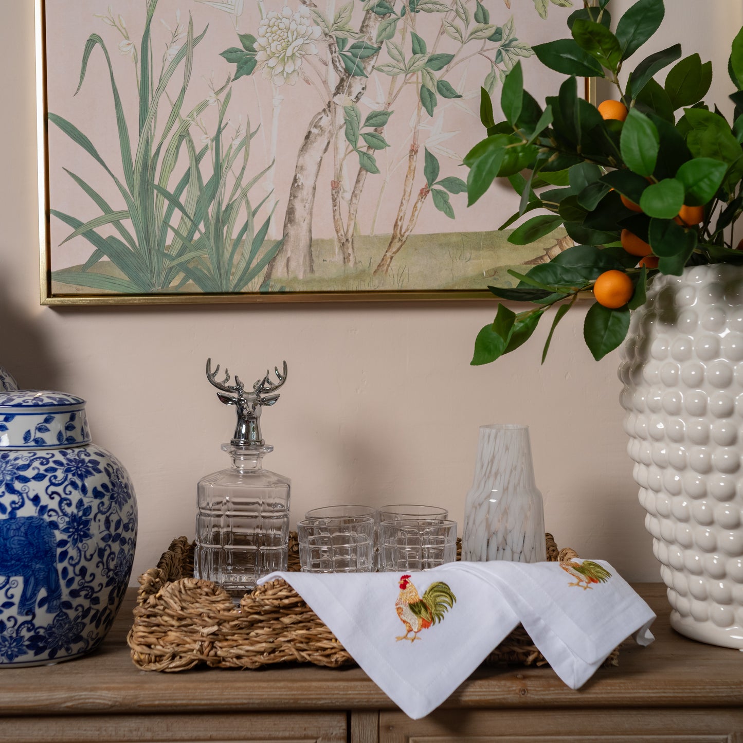 Scalloped Seagrass Tray