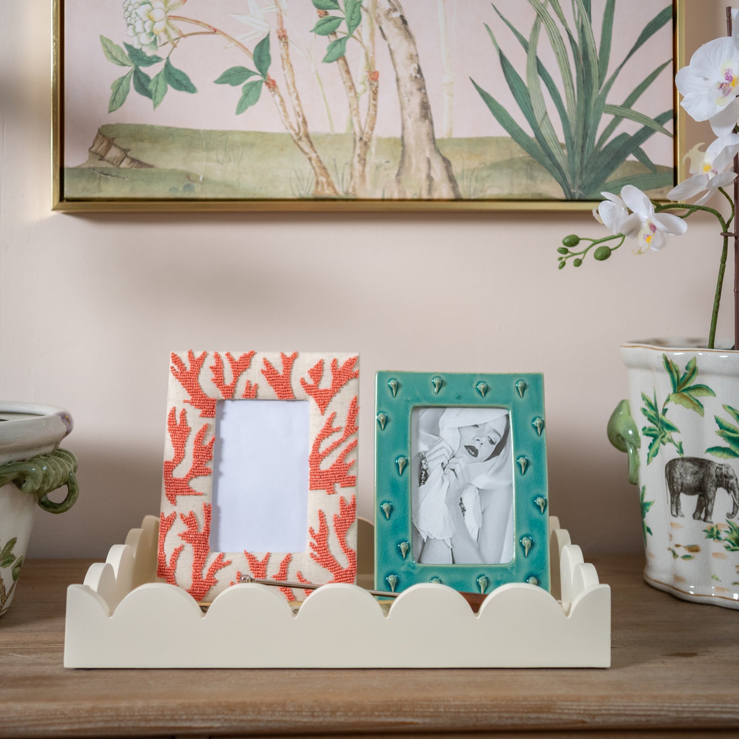 St Barths Coral Photo Frame