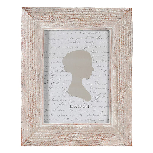 Distressed Costal Photo Frame