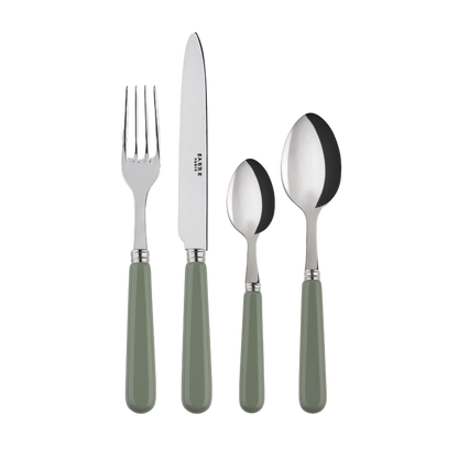 Sabre Sage Green Cutlery Set