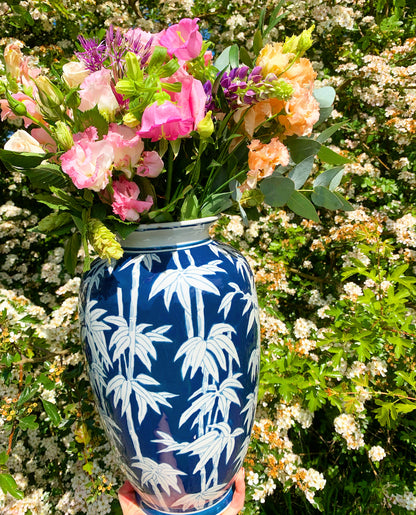 Bahamas Palm Vase