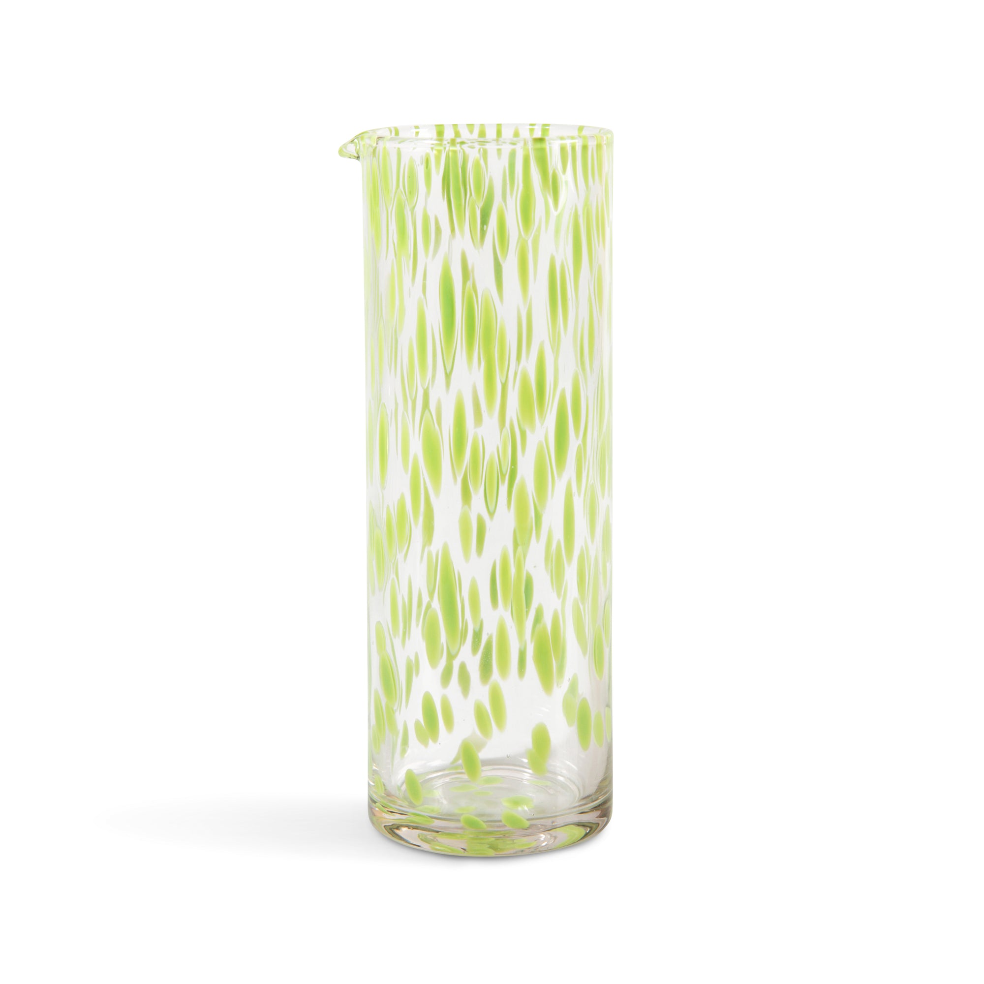 Green Tortoise Glass Carafe