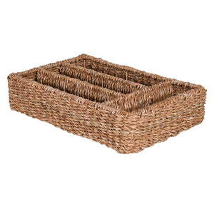 Woven Seagrass Cutlery Tray