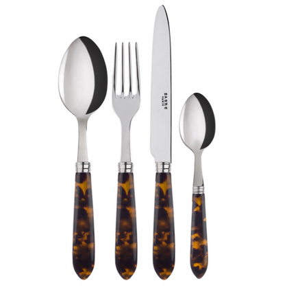 Sabre Tortoiseshell Cutlery Set