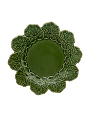 Geranium Leaf Dinner Plate