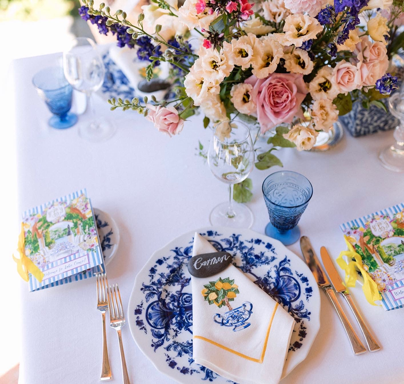 Lemon Tree Dinner Napkins (Set of 4)